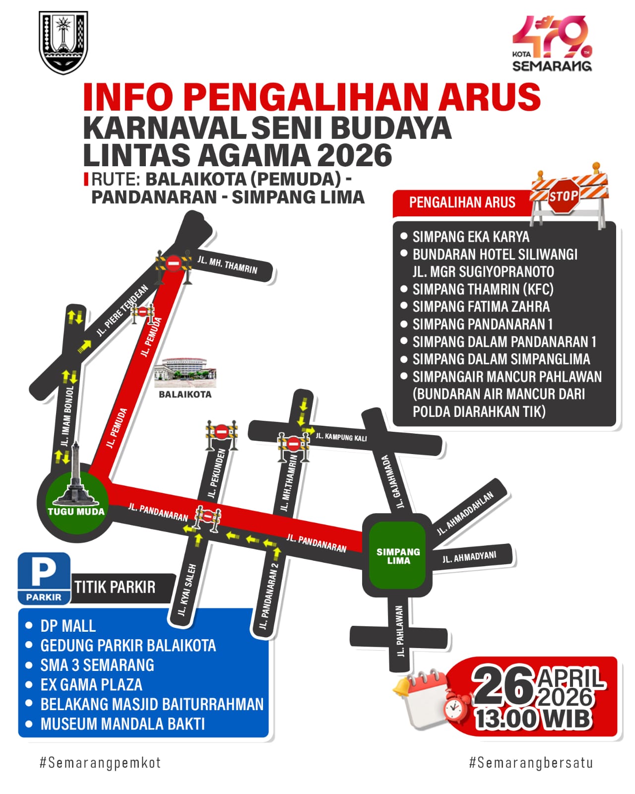 foto Berita Pawai Ogoh Ogoh Minggu Besok Simak Rekayasa Lalu Lintas dan Kantong Parkir