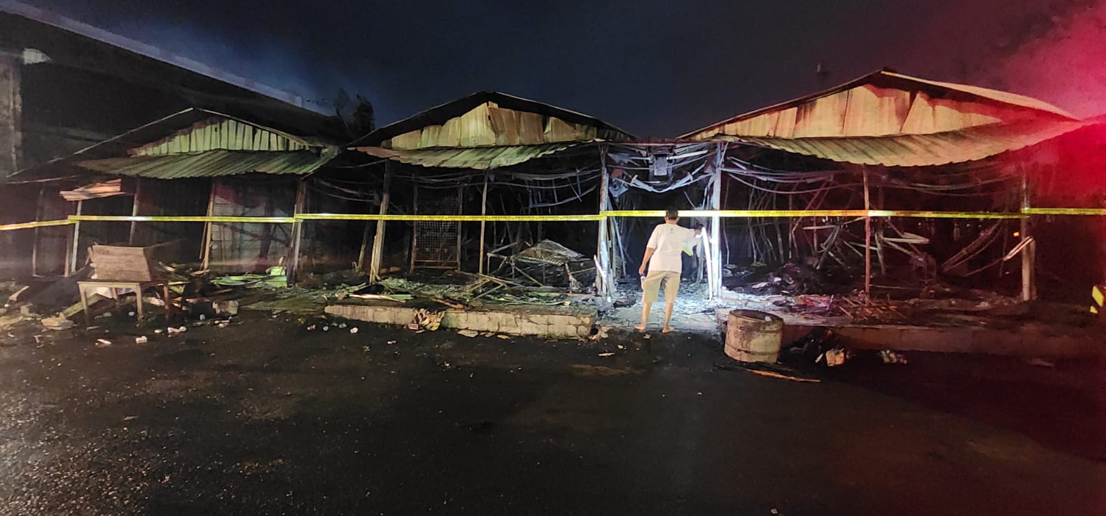 foto Berita LAPORAN KEBAKARAN KANJENGAN PKL BLOK C DAN RUKO BLOK F
